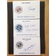 Signed card by John Walker the Reading footballer.